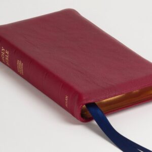 Allan ESV Classic Reference, Burgundy Red Goatskin Bible