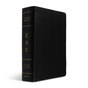 Crossway ESV Study Bible (Bonded Leather, Black)