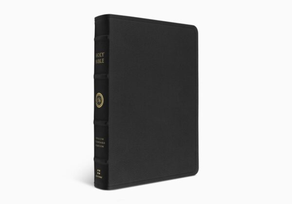 Crossway ESV Wide Margin Reference Bible (Top Grain Leather, Black ...