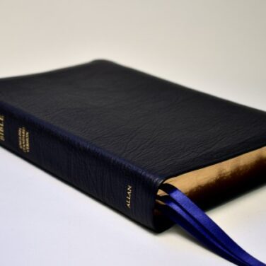 Allan ESV New Classic Readers Edition Black Highland Goatskin