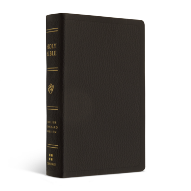 Crossway ESV Pocket Bible, Buffalo Leather, Deep Brown