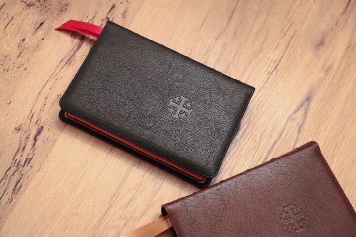 Schuyler Personal Size Quentel ESV, Black Goatskin Bible