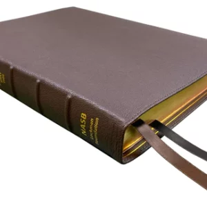 Lockman NASB 2020 Prime Large Print Ultrathin Reference Bible-Brown Goatskin