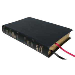 Lockman NASB 2020 Large Print Compact Bible, Black Genuine Leather