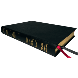 Lockman NASB 2020 Large Print Ultrathin Reference Bible, Black Genuine Leather