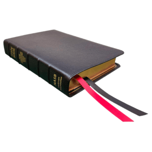 Lockman NASB 2020 Prime Large Print Compact Bible, Black Goatskin