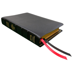Lockman NASB 2020 Prime Reference Bible, Black Goatskin