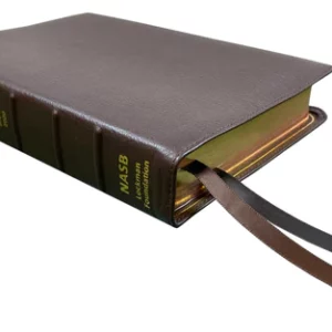 Lockman NASB 2020 Prime Large Print Compact Bible-Brown Goatskin