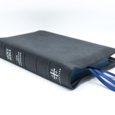 Schuyler Quentel NASB, Full Yapp Black Pearl Calfskin Bible &ndash; PREORDER