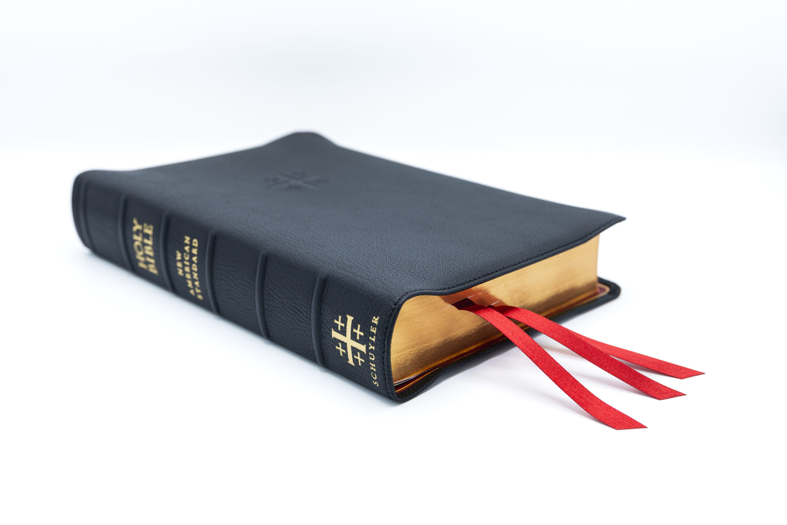 Schuyler Quentel NASB, Black Goatskin Bible – PREORDER