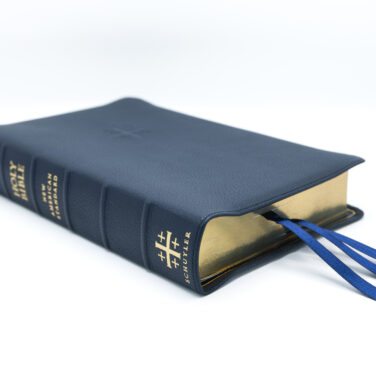 Schuyler Quentel NASB, Imperial Blue Goatskin Bible &ndash; PREORDER