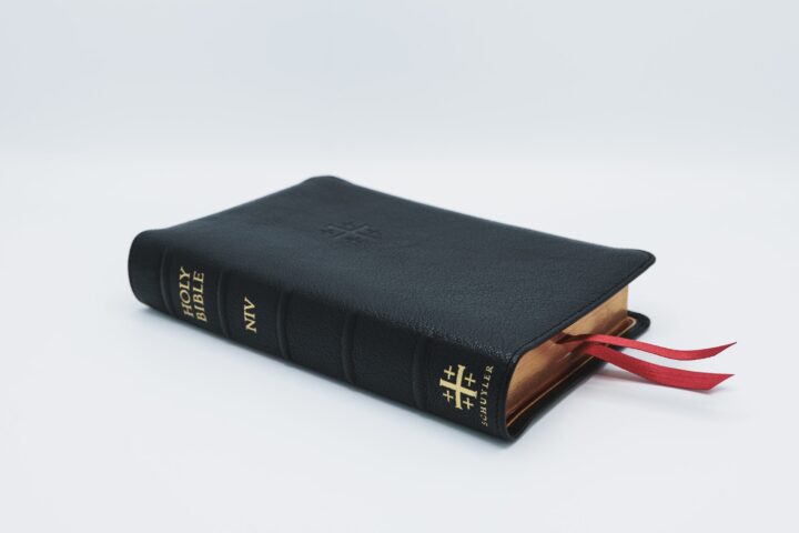 Schuyler Personal Size Quentel NIV, Black Goatskin Bible – PREORDER