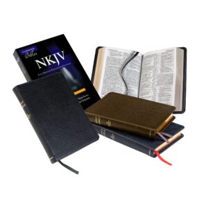 Cambridge NKJV Pitt Minion Reference Bible, Black Goatskin