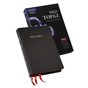 Cambridge NKJV Topaz Reference Bible, Black Goatskin