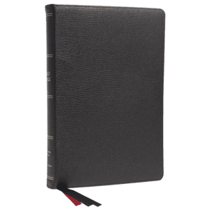 Nelson KJV Reference Bible, Giant Print, Premium Leather, Black