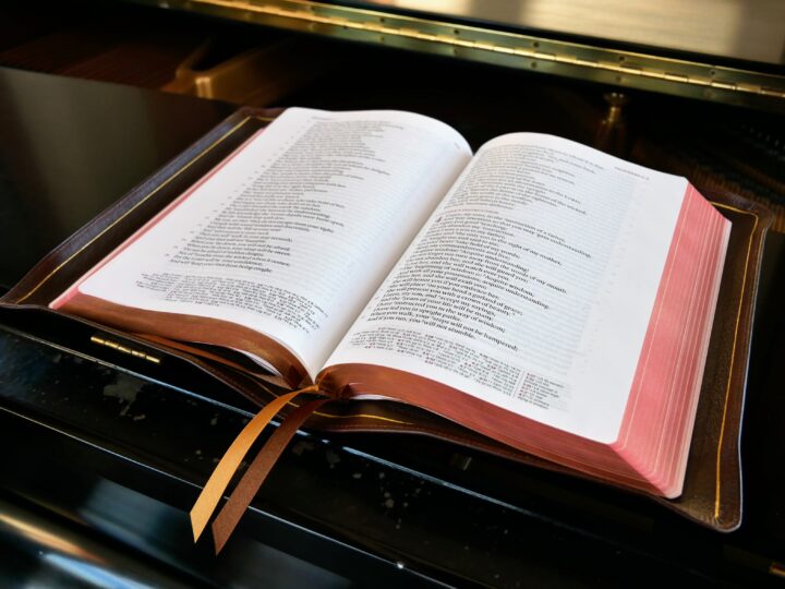 Schuyler Stridon NKJV, Full Yapp Chestnut Calfskin Bible – PREORDER - Image 3