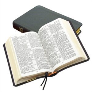 TBS KJV Classic Reference Bible, Black Calfskin