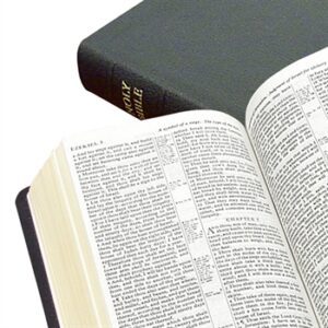 TBS KJV Classic Reference Bible, Black Calfskin | EvangelicalBible.com