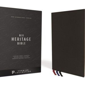 Zondervan NIV Heritage Bible, Premium Leather, Black