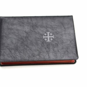 SPECIAL W7:  Schuyler Canterbury KJV Credo, Black Goatskin Bible