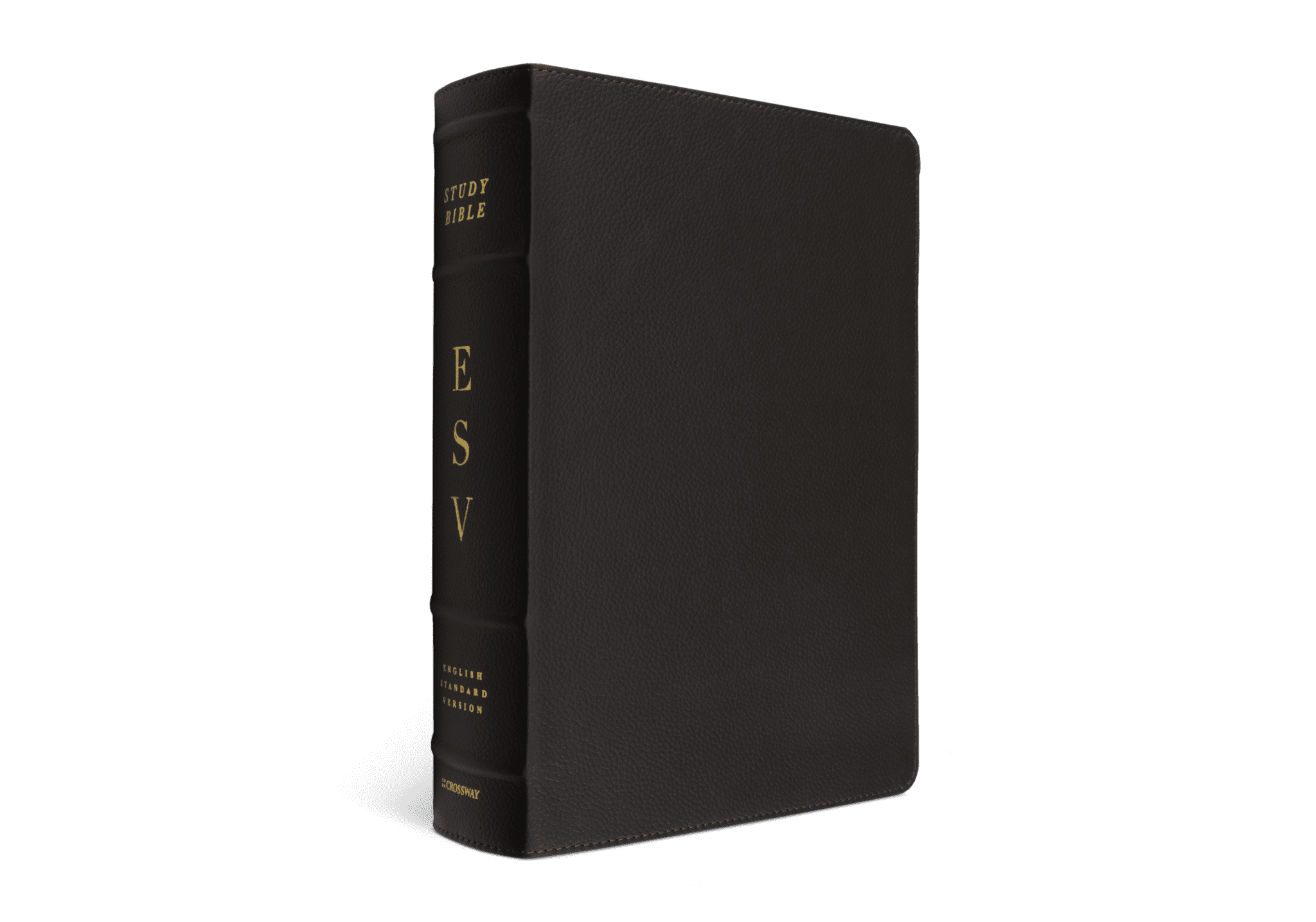 Crossway ESV Study Bible Buffalo Leather, Deep Brown | EvangelicalBible.com