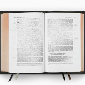 Crossway ESV Heirloom Bible, Legacy Edition, Black Goatskin