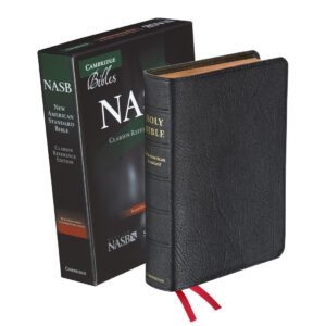 Cambridge NASB Clarion Reference Bible, Black Goatskin
