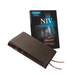 Cambridge NIV Pitt Minion Bible, Brown Goatskin