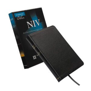 Cambridge NIV Pitt Minion Bible, Black Calf-Split
