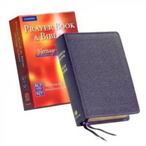 Cambridge Heritage Edition Bible and Prayer Book Purple Calf Split