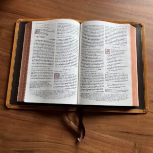 Schuyler Quentel ESV, Full Yapp Tuscany Calfskin Bible