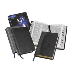 Cambridge KJV Personal Concord Reference Bible, Black French Morocco