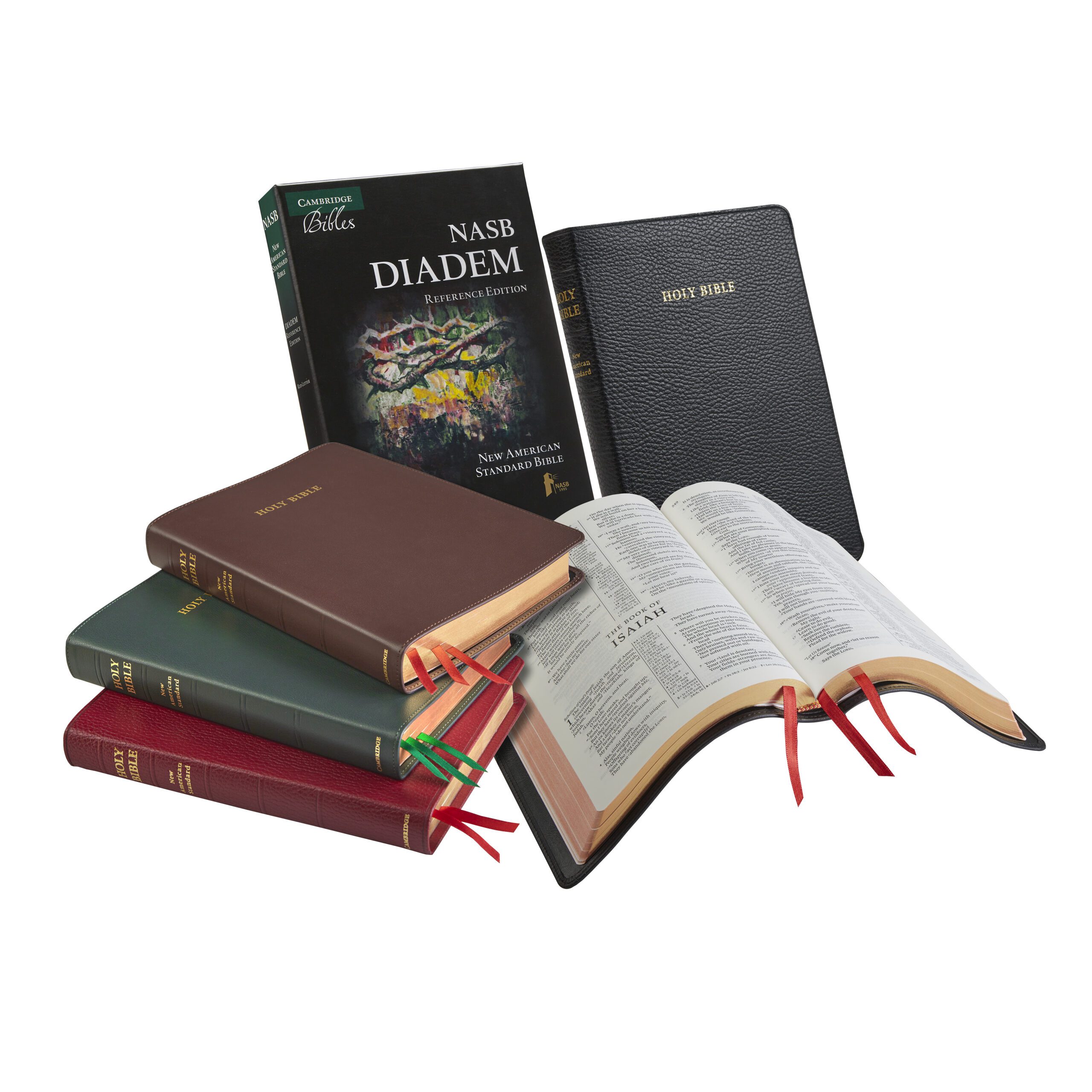 Cambridge NASB Diadem Reference Bible, Black Edge-Lined Calfskin