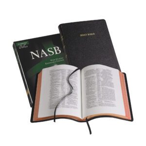Cambridge NASB Wide-Margin Reference Bible, Black Goatskin