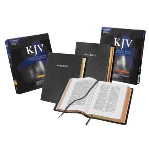 Cambridge KJV Concord Wide-Margin Bible, Black Goatskin