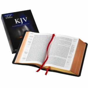 Cambridge KJV Clarion Reference Bible, Black Goatskin