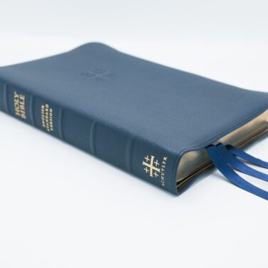 Schuyler Quentel ESV, Imperial Blue Goatskin Bible &ndash; PREORDER