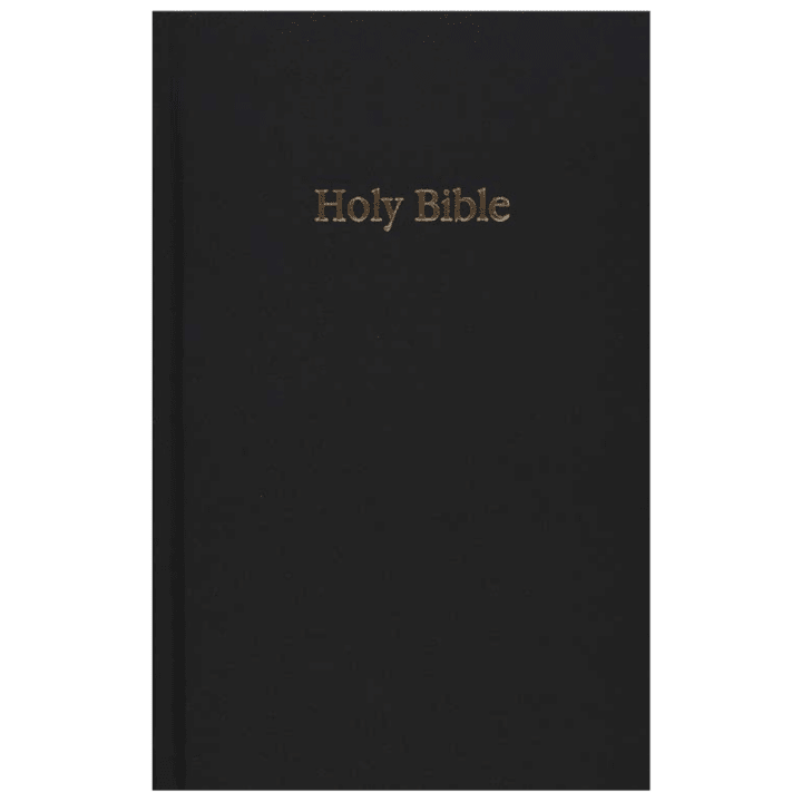 Tyndale NLT Pew Bible, Black - Case of 20 | evangelicalBible.com