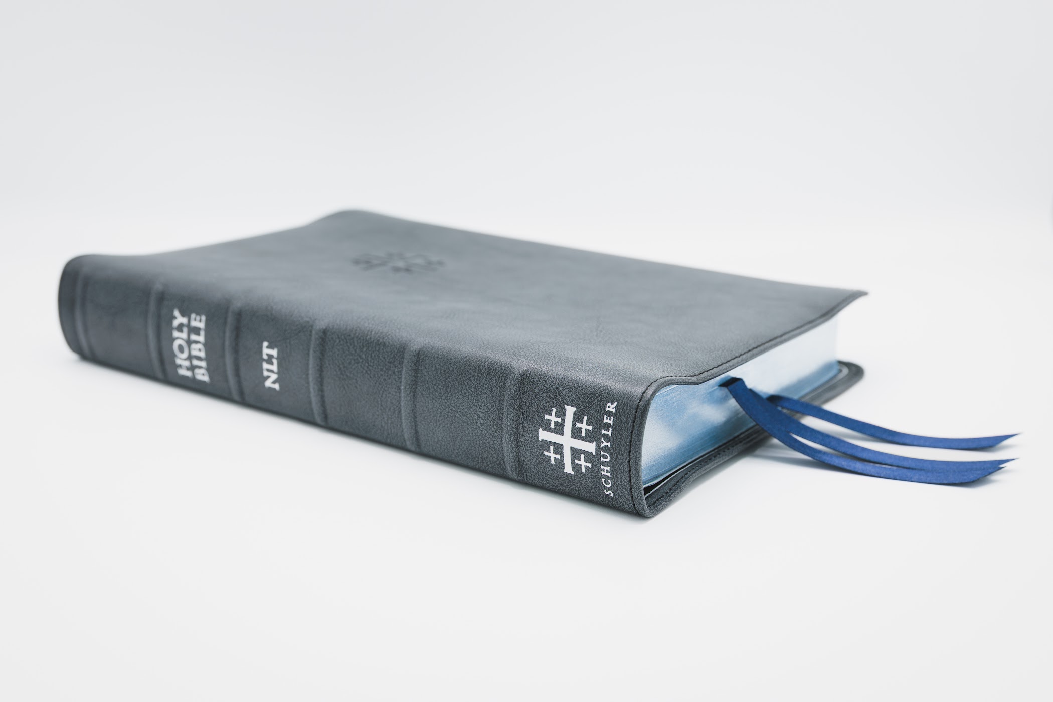 Schuyler Quentel NLT, Black Pearl Calfskin Bible