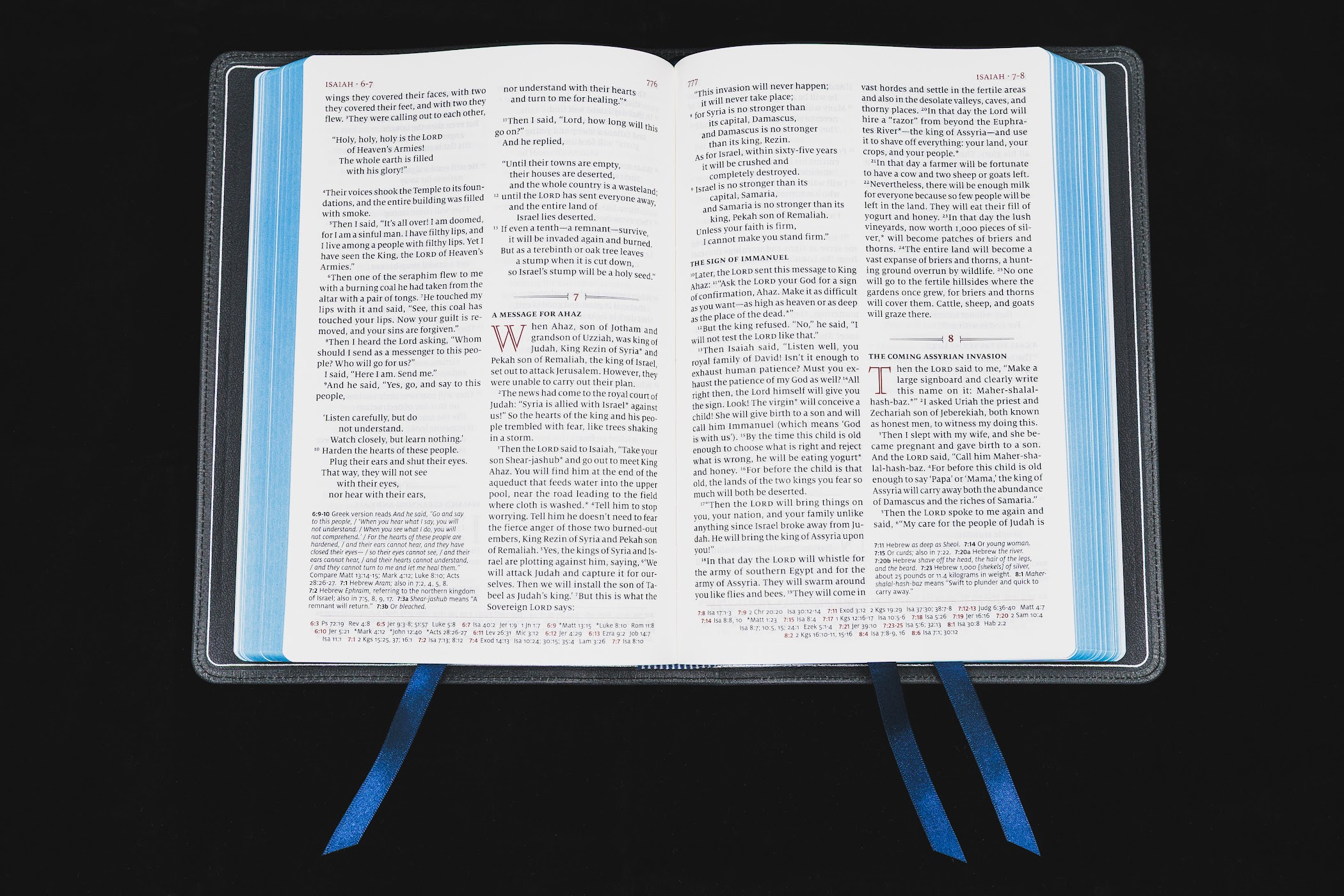 Schuyler Quentel NLT, Black Pearl Calfskin Bible - Image 2