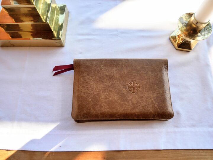 Schuyler Treveris KJV, Full Yapp Desert Camel Calfskin Bible – PREORDER - Image 3