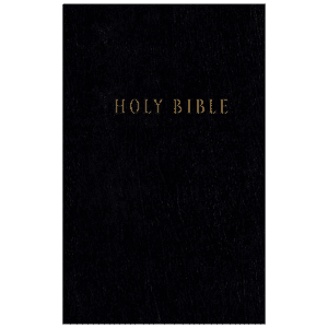 Tyndale NLT Pew Bible, Black – Case of 20