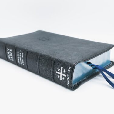 Schuyler Stridon ESV, Black Pearl Calfskin Bible