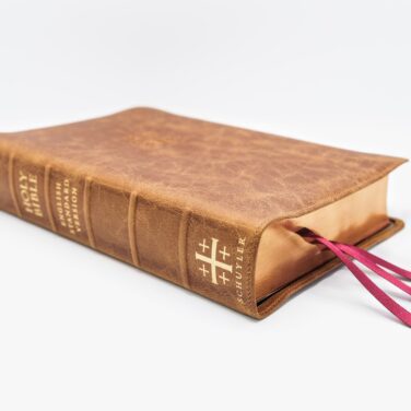 Schuyler Stridon ESV, Desert Camel Calfskin Bible &ndash; PREORDER