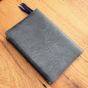 Schuyler Stridon ESV, Black Pearl Calfskin Bible
