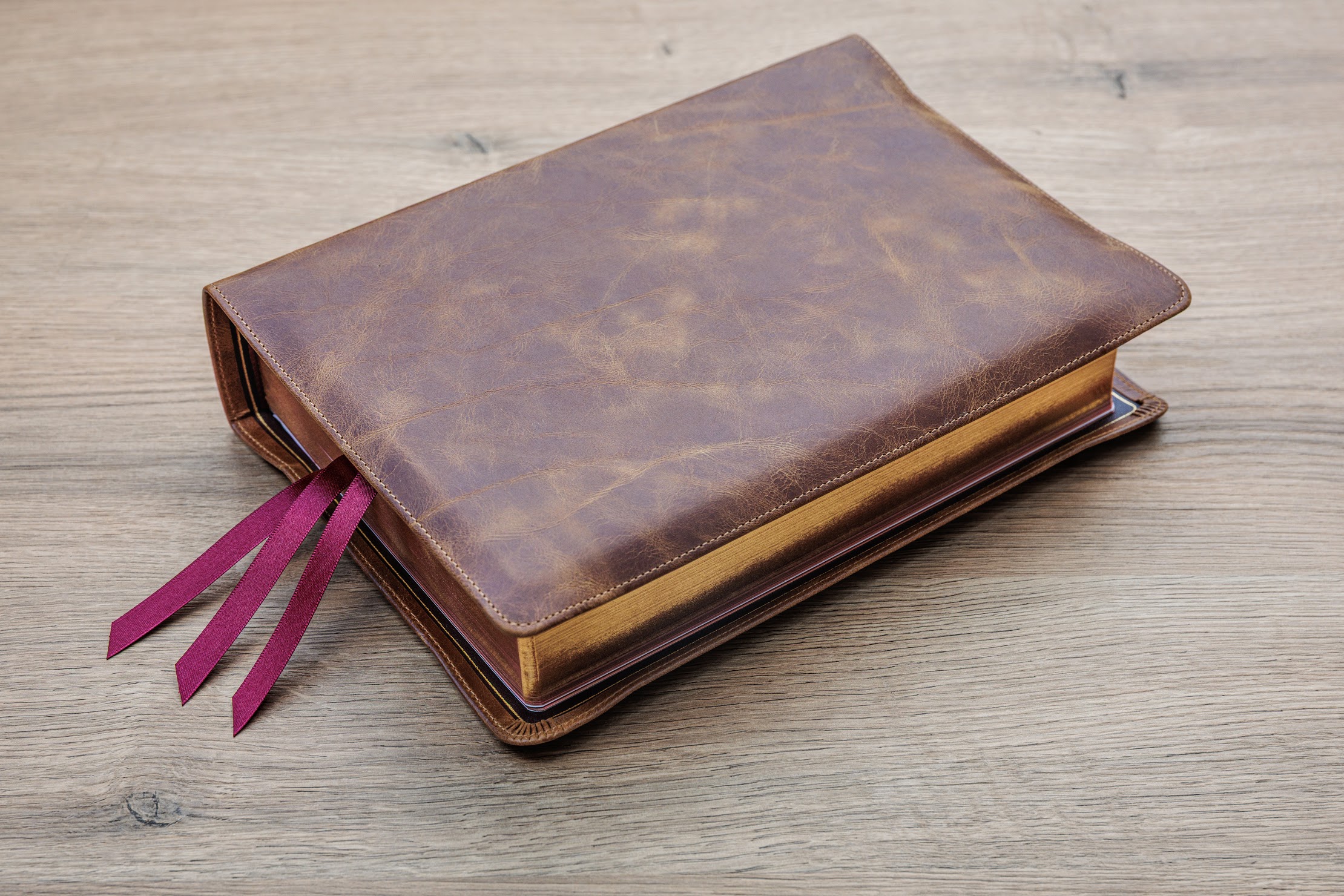 Crossway ESV Heirloom Study Bible, Desert Camel Calfskin – PREORDER - Image 4