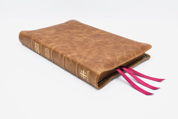 Schuyler Quentel ESV, Full Yapp Desert Camel Calfskin Bible – PREORDER - Image 3