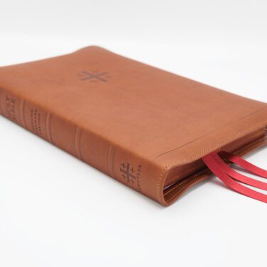 Schuyler Quentel ESV, Full Yapp Saddle Brown Calfskin Bible &ndash; PREORDER