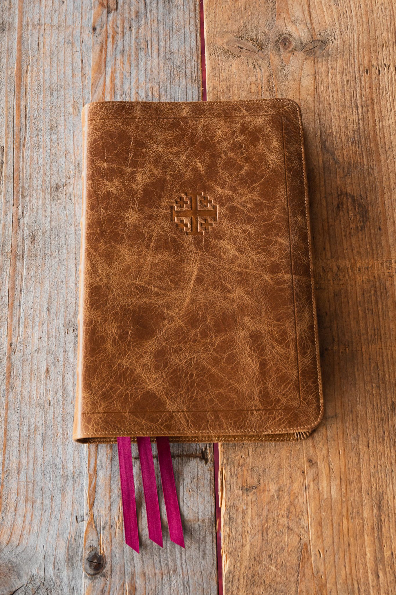 Schuyler Canterbury KJV, Full Yapp Desert Camel Calfskin Bible ...