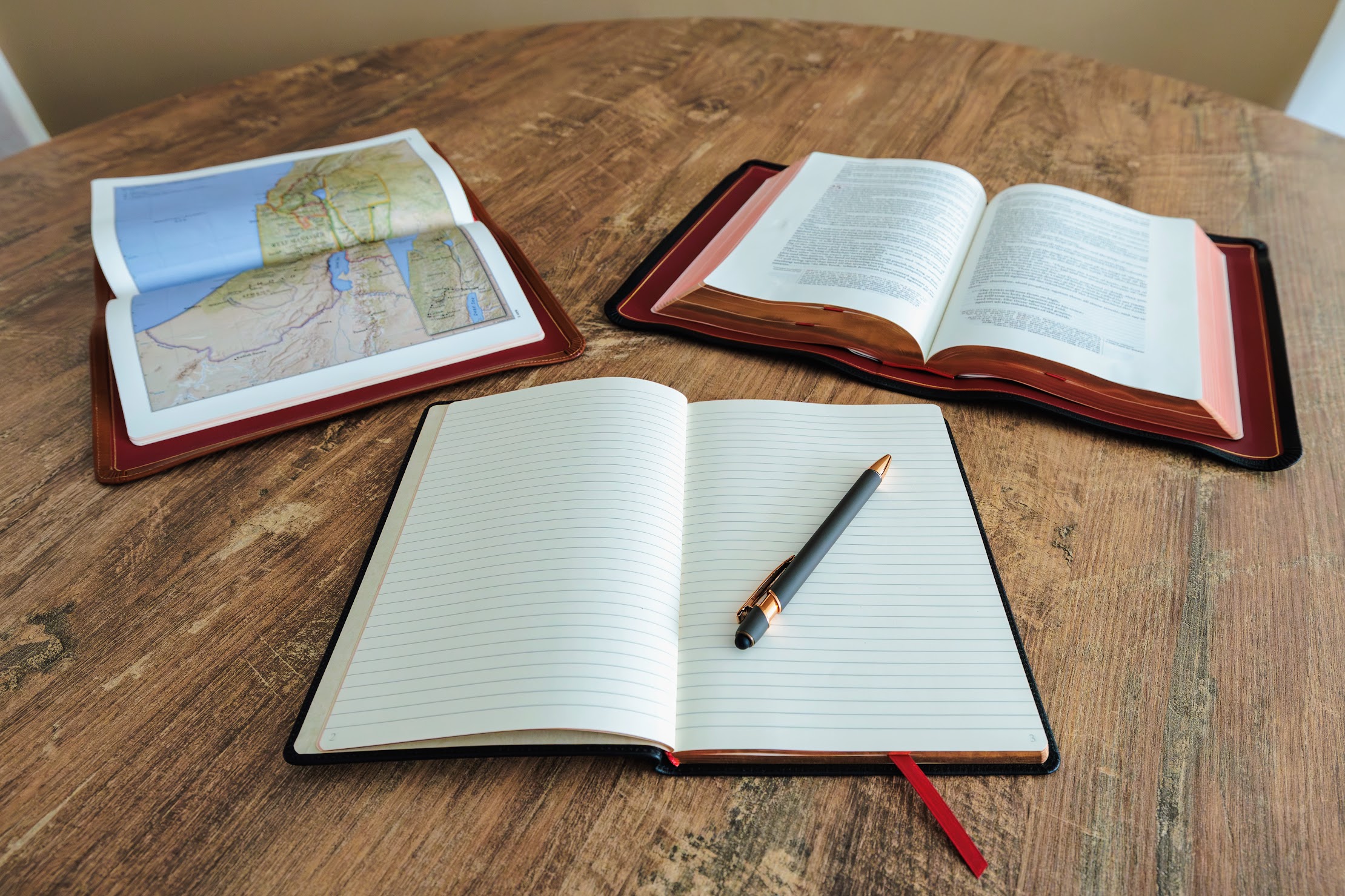 Schuyler Journal Black Goatskin - Image 2